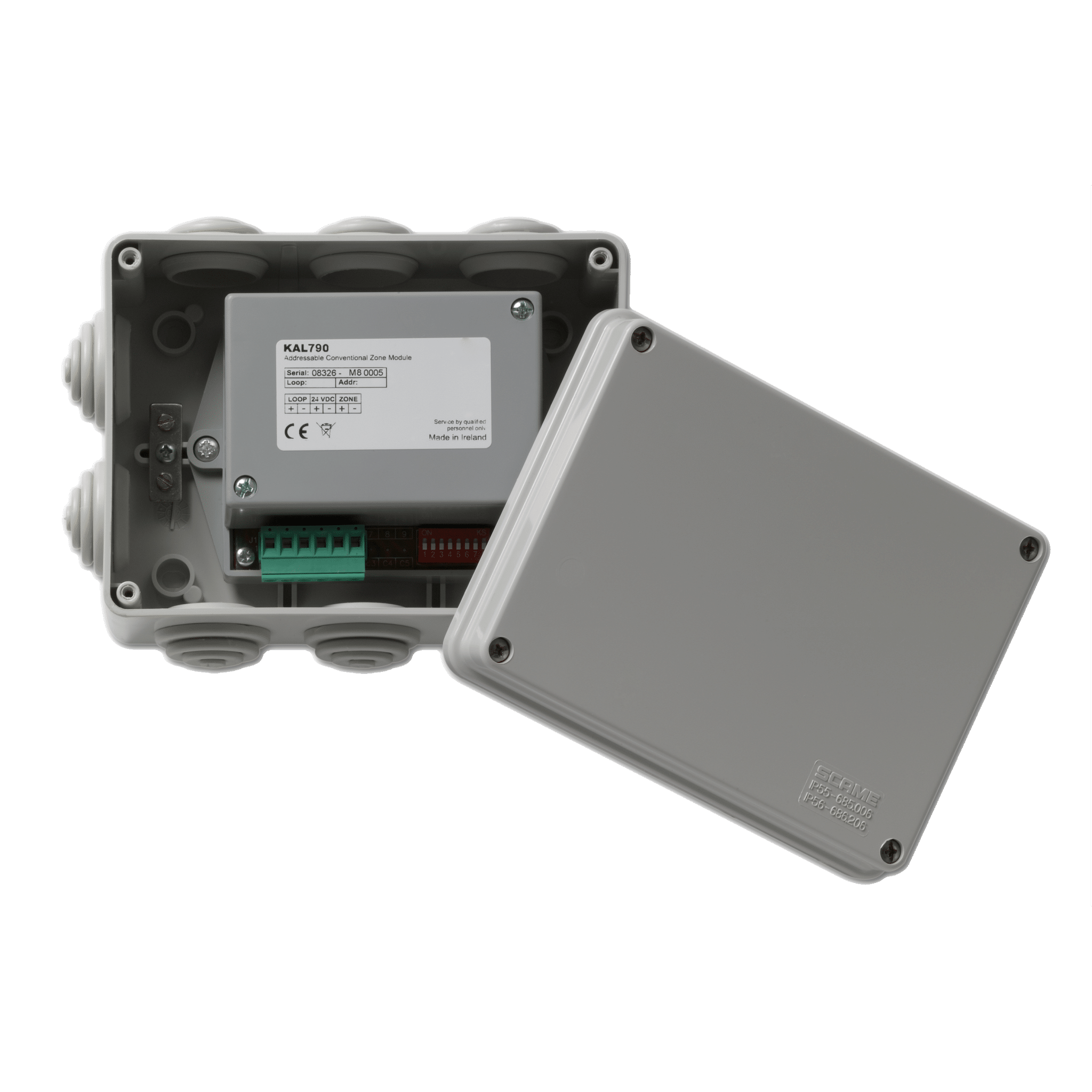 Module with one NO Contact Input and one Voltage Free Relay Output C ...