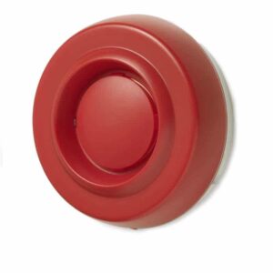 Red Analog Siren FDS224-R SIEMENS CerberusPRO - Image 1