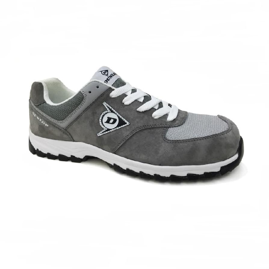 Zapato De Seguridad Dunlop Flying Arrow S3 | Negro Piel De Ante Y Mesh | Puntera Composite Antiimpacto | Tall 43