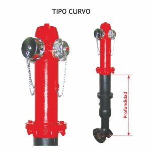Hidrante curvo o recto de superficie  - HTF Eaci - Imagen 3
